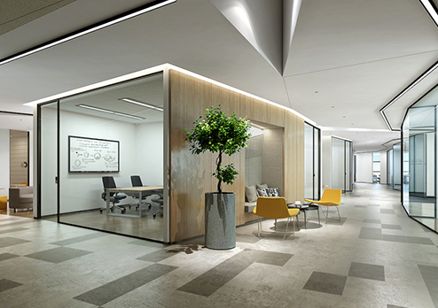 藝峰傳媒辦公室設計裝修