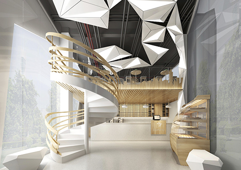 涼先紳餐廳設(shè)計(jì)-茶飲店裝修設(shè)計(jì)